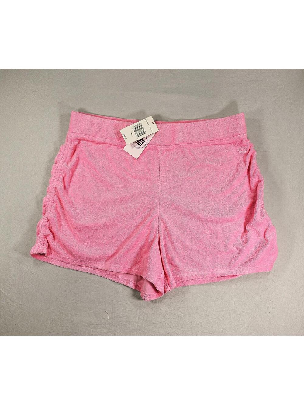 Juicy Couture Pink Terry Cloth Shorts XXL